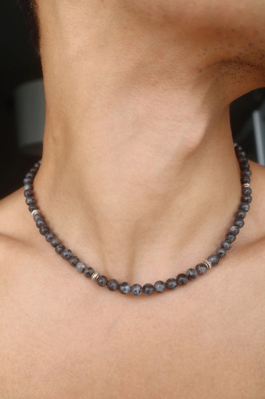 Mens Labradorite Necklace | Intuition & Protection